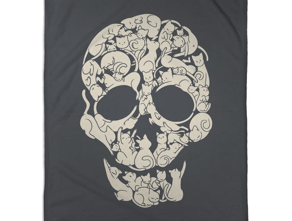 Cat Skeleton Skull