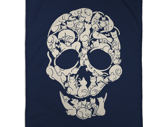 Cat Skeleton Skull