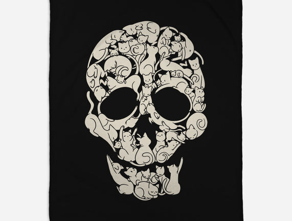 Cat Skeleton Skull