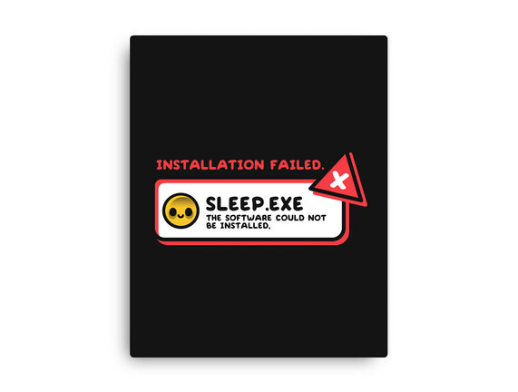 Installation Sleep Failed
