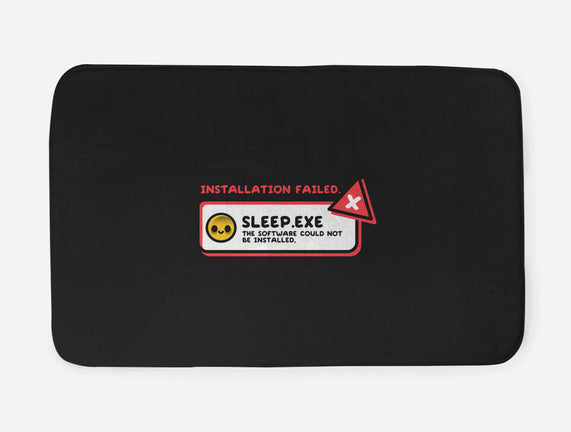 Installation Sleep Failed