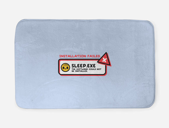 Installation Sleep Failed