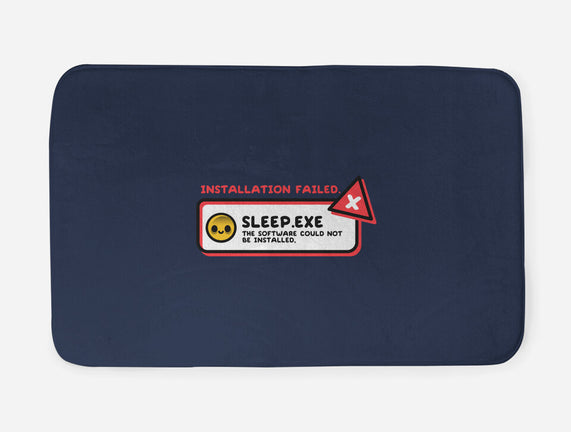 Installation Sleep Failed