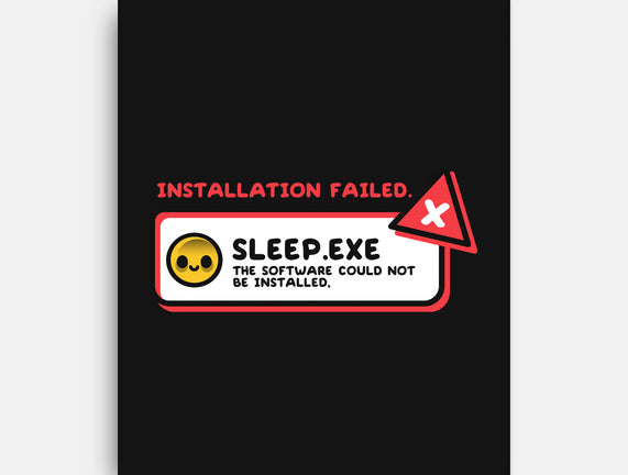 Installation Sleep Failed