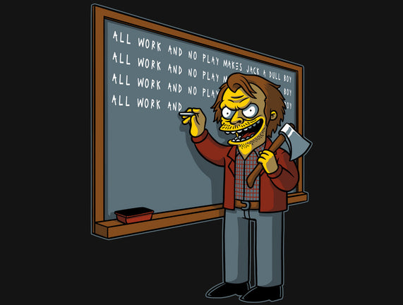 Horror Movie Chalkboard