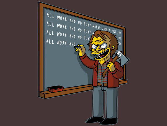 Horror Movie Chalkboard