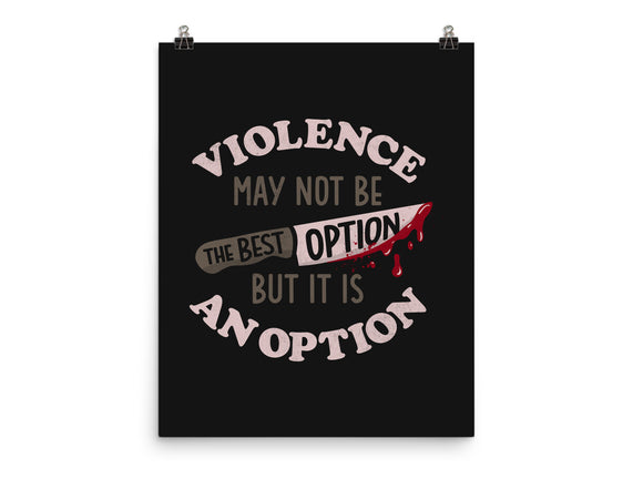 It Is An Option