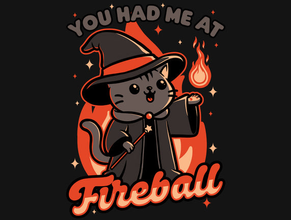 Magical Fireball Cat