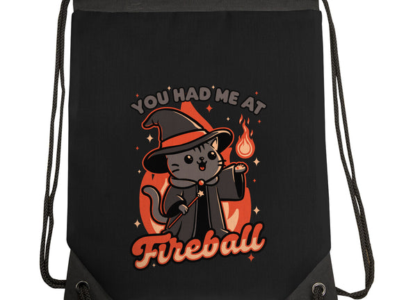 Magical Fireball Cat