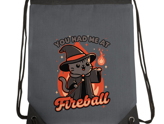 Magical Fireball Cat