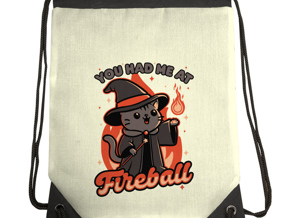 Magical Fireball Cat