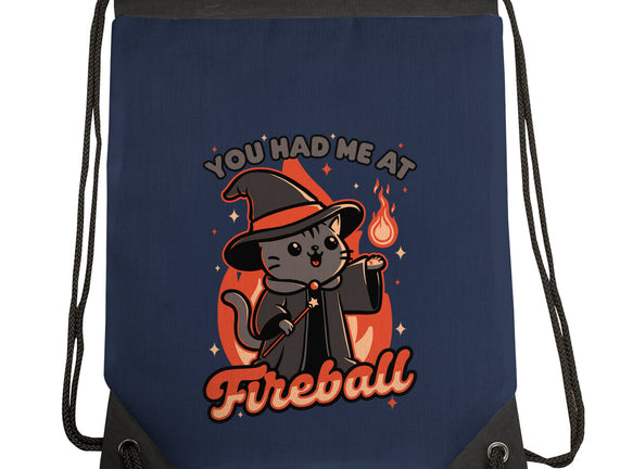 Magical Fireball Cat