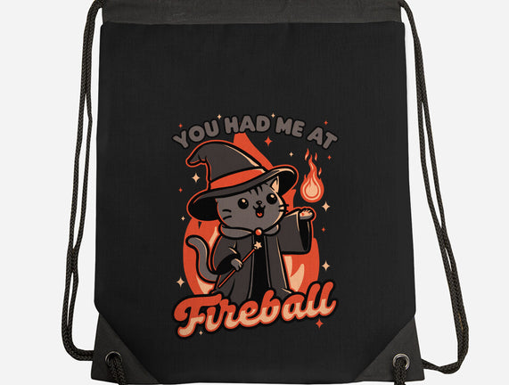 Magical Fireball Cat