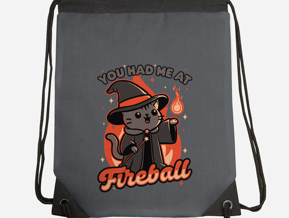 Magical Fireball Cat