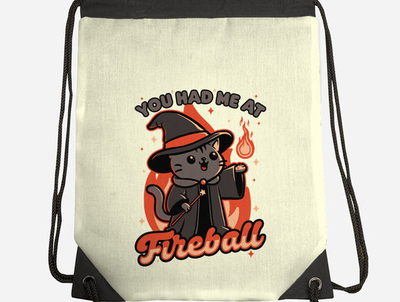 Magical Fireball Cat