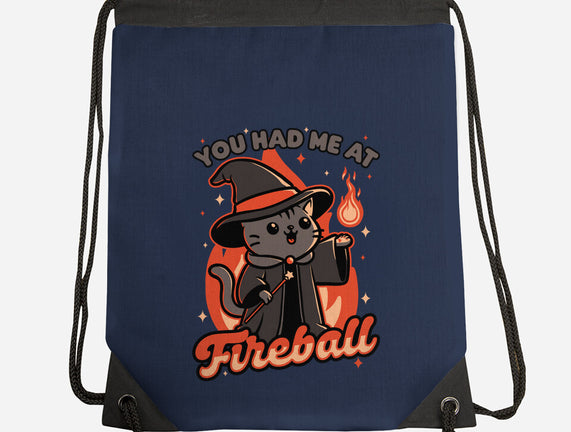 Magical Fireball Cat
