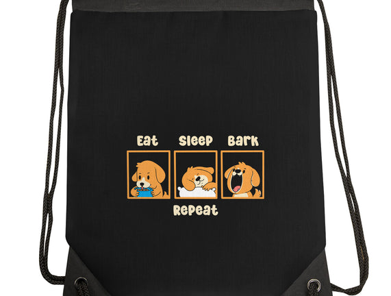 Eat Sleep Bark Repeat