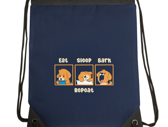 Eat Sleep Bark Repeat
