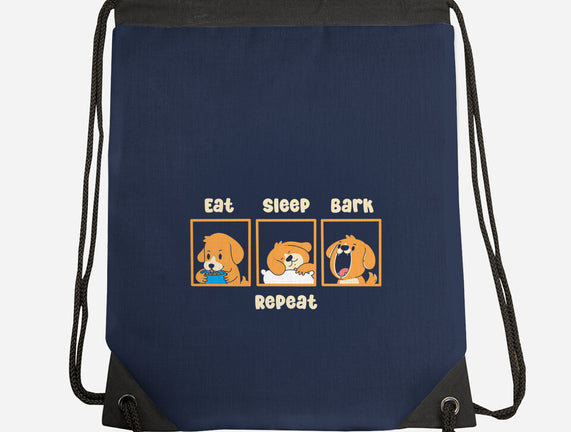 Eat Sleep Bark Repeat