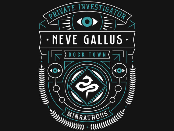 Minrathous Private Investigator Crest