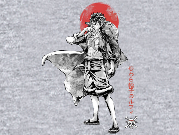 Straw Hat Captain Sumi-e