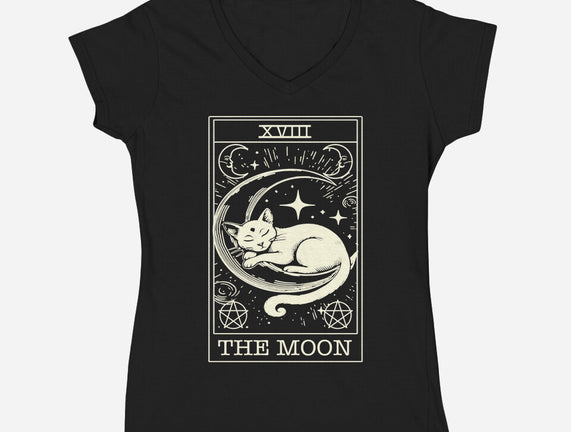 The Moon Tarot Card