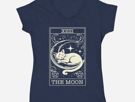 The Moon Tarot Card