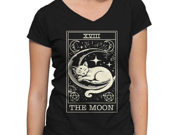 The Moon Tarot Card
