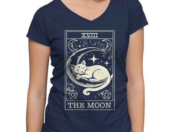 The Moon Tarot Card