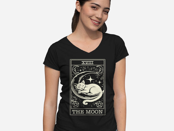 The Moon Tarot Card