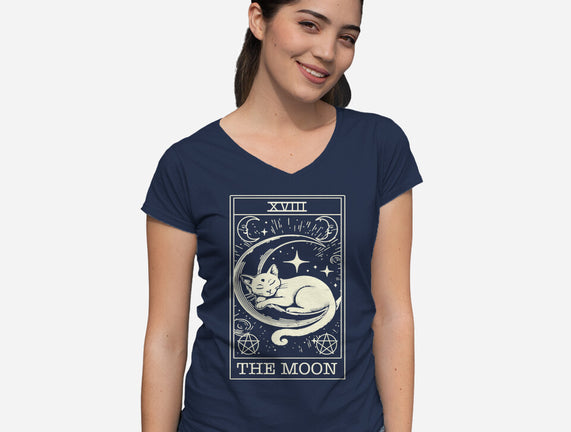 The Moon Tarot Card