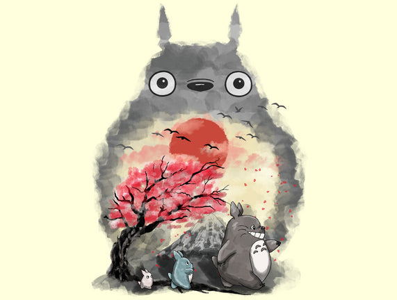 Totoro Japan Cherry Blossom