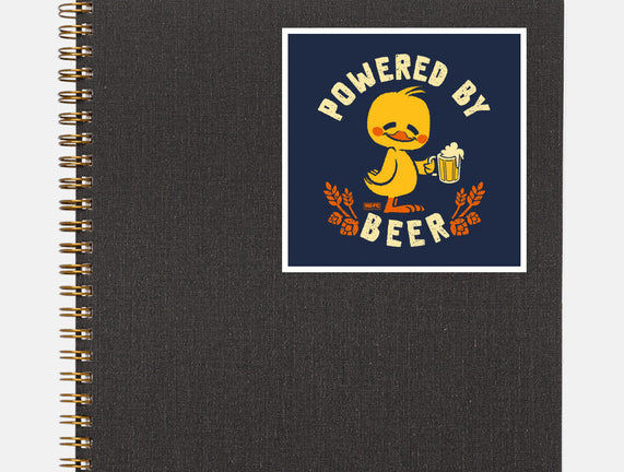 Powered By Beer Duck