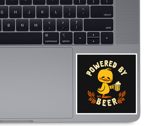 Powered By Beer Duck