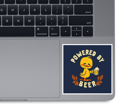 Powered By Beer Duck