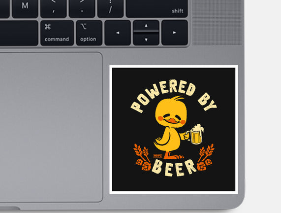 Powered By Beer Duck