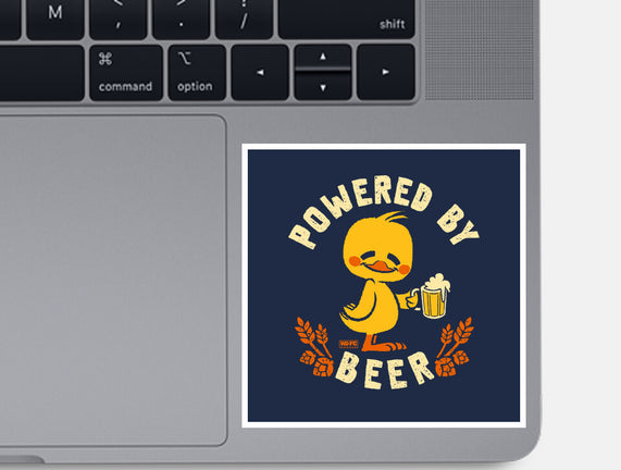 Powered By Beer Duck