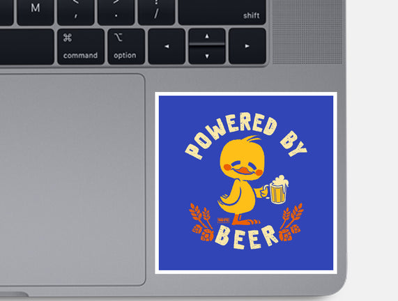 Powered By Beer Duck