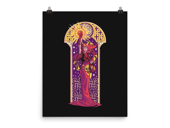 Witch Art Nouveau