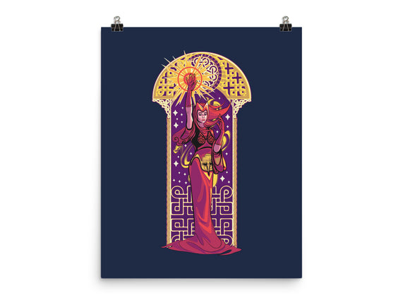 Witch Art Nouveau