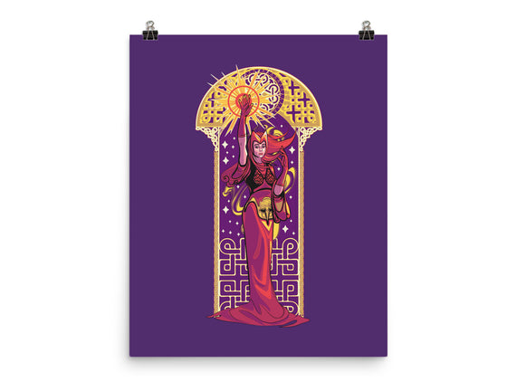 Witch Art Nouveau