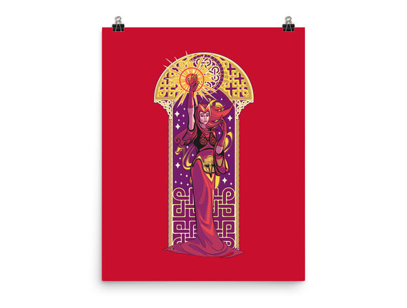 Witch Art Nouveau
