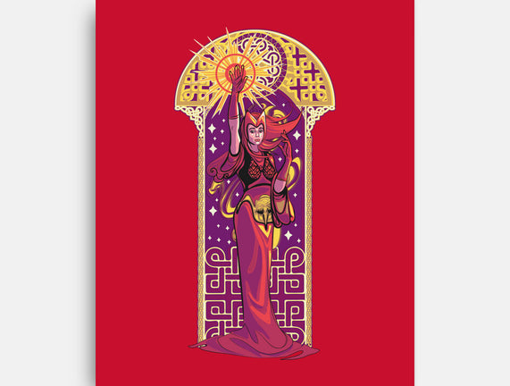 Witch Art Nouveau