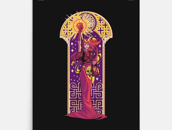 Witch Art Nouveau