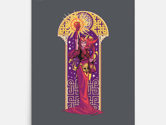 Witch Art Nouveau
