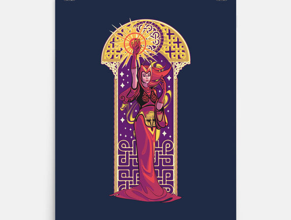 Witch Art Nouveau