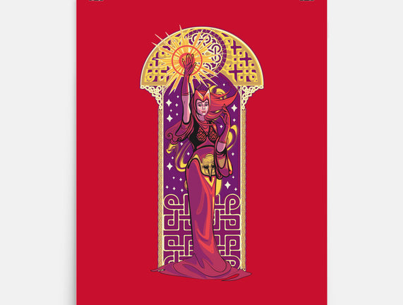 Witch Art Nouveau