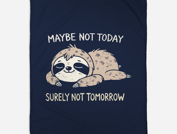 Surely Not Tomorrow