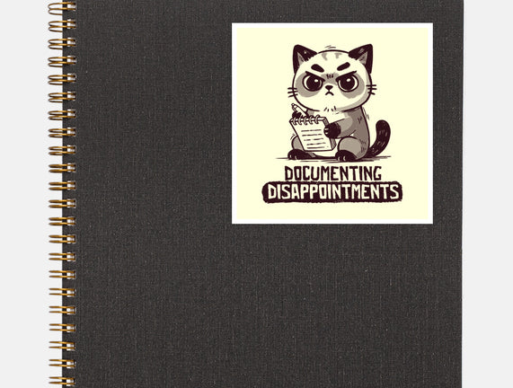 Documenting Disappointments