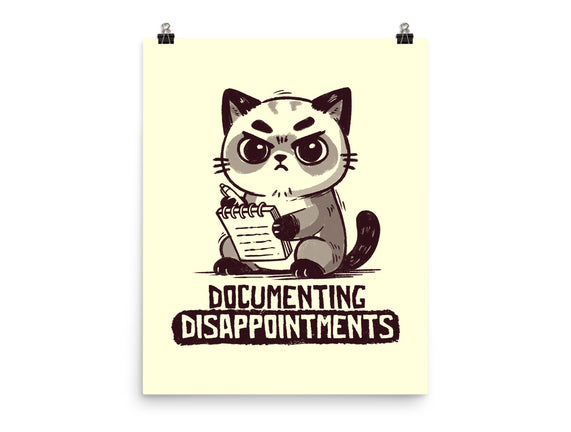 Documenting Disappointments